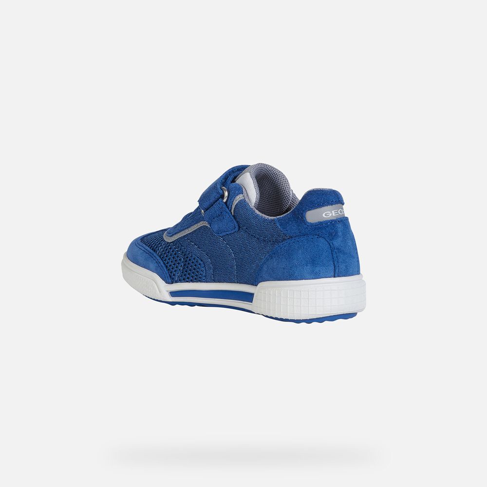 Geox Sneakers Blue Poseido - Geox Boys Shoes - HQMVJK812